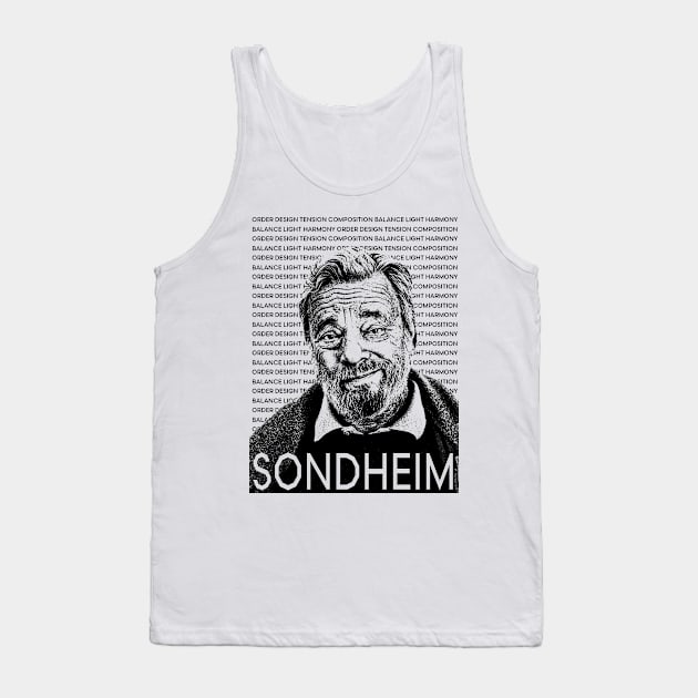 Stephen Sondheim Tank Top by FrozenCharlotte